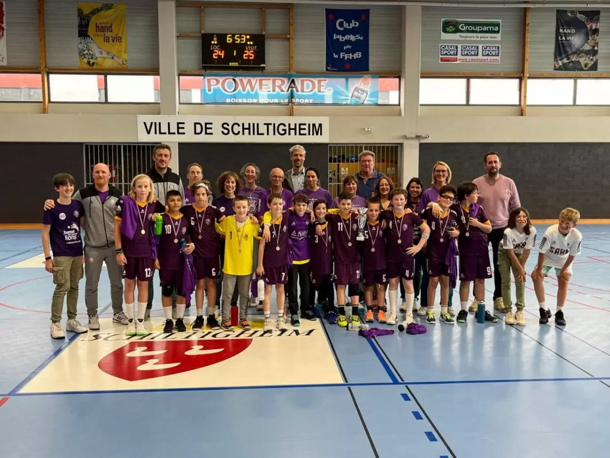 Les moins de 11 ans, champions du Bas-Rhin Excellence