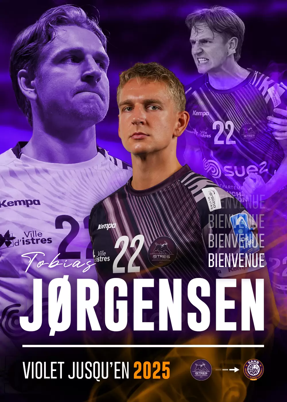 Communiqué officiel : Tobias Jørgensen signe au SAHB !