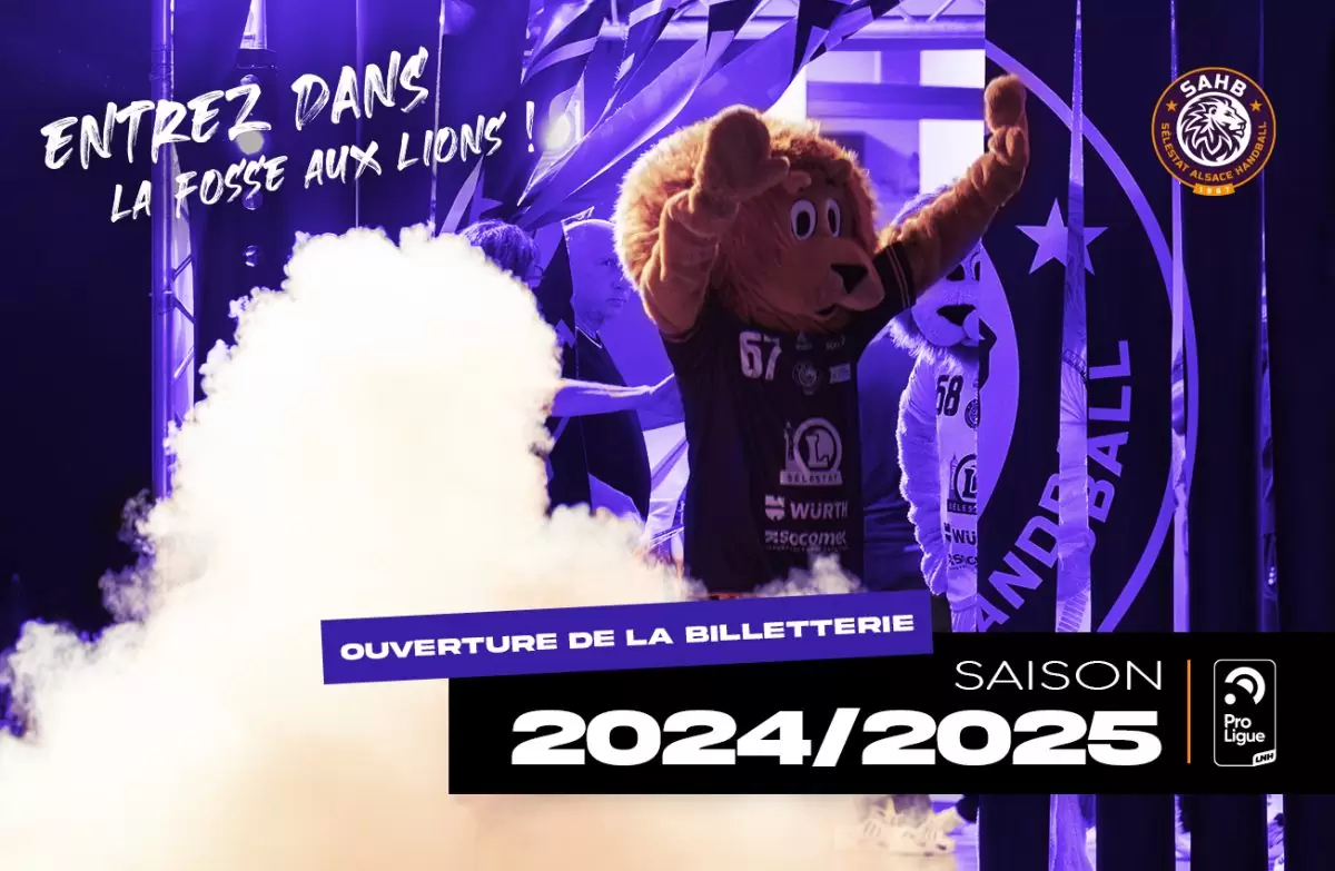 Ouverture de la Billetterie – Saison 2024/2025